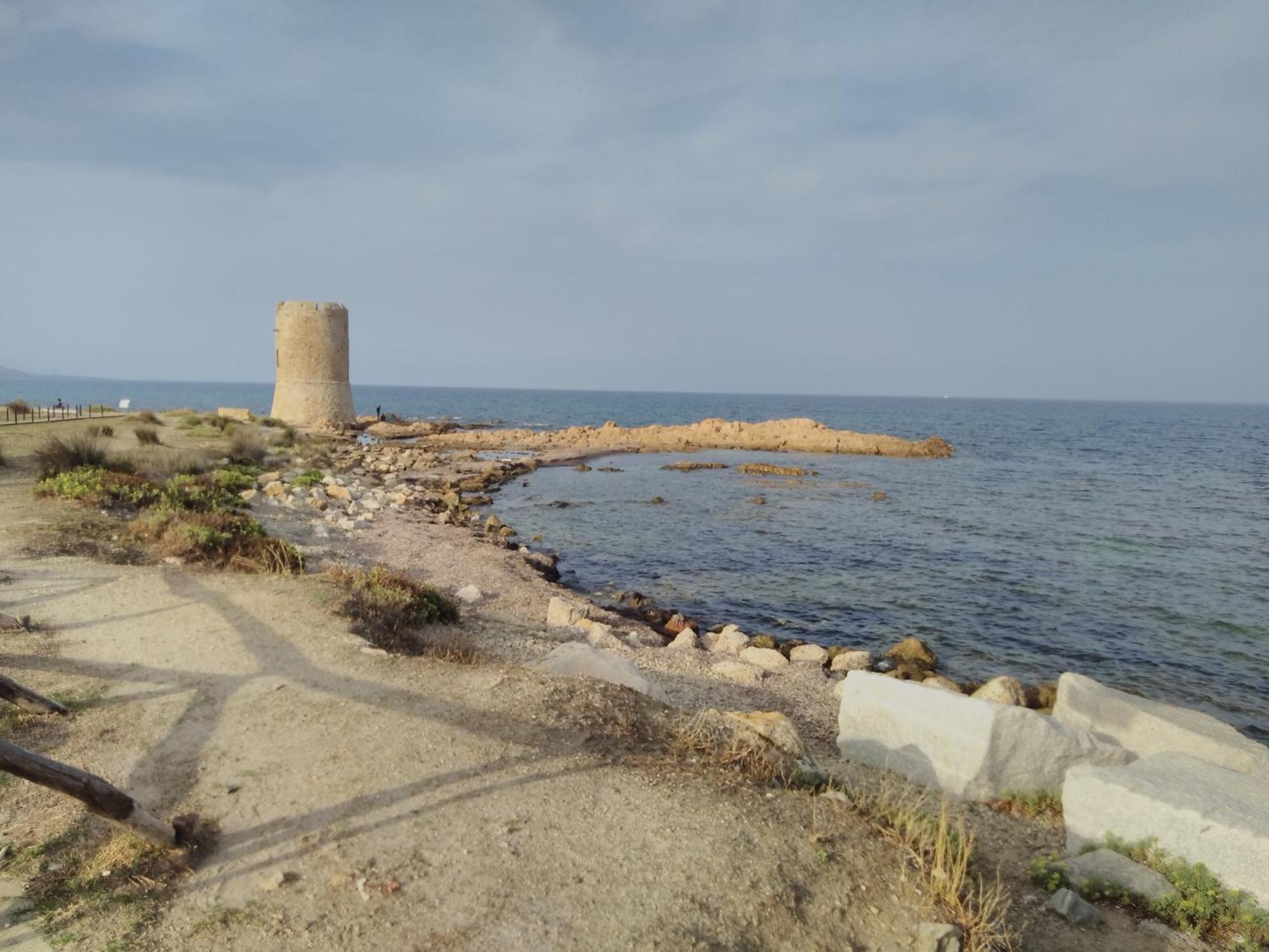 Sulla Spiaggia La Caletta Bagian luar foto